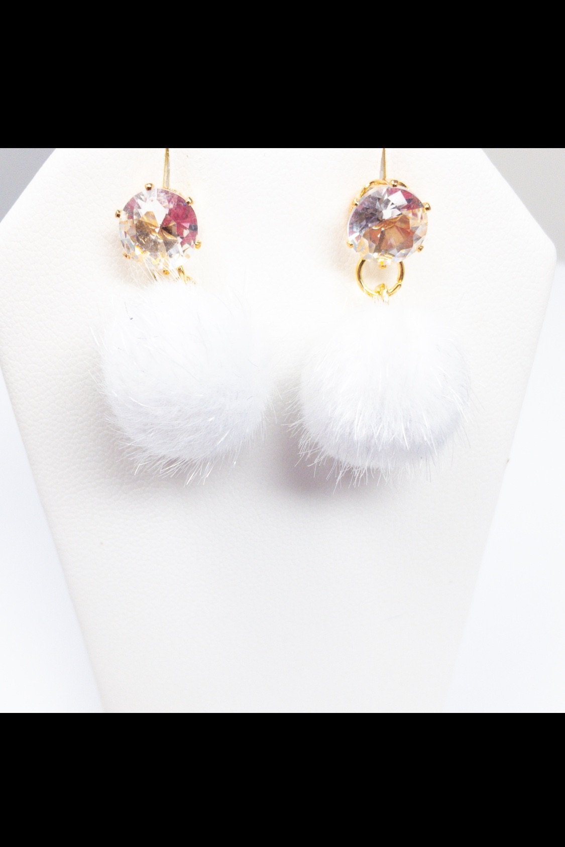Dangle - Fuzzy Drop Earrings