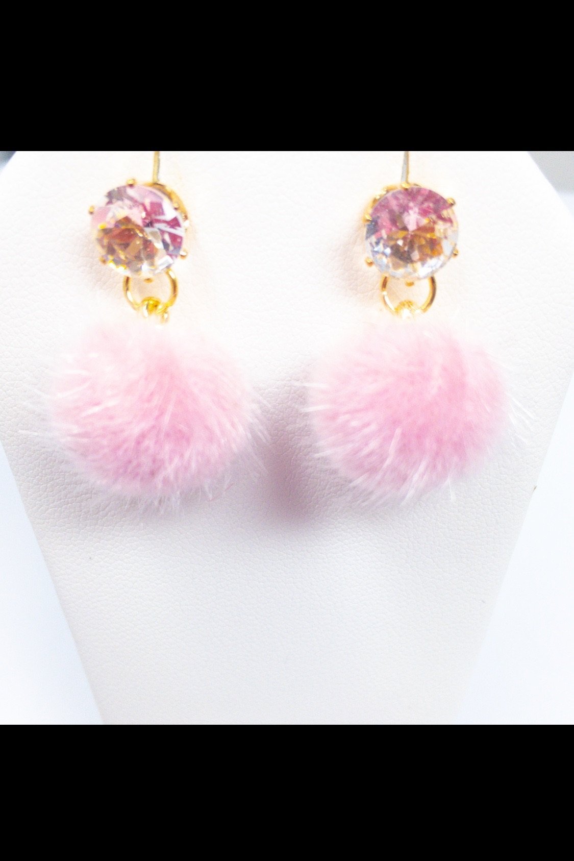 Dangle - Fuzzy Drop Earrings